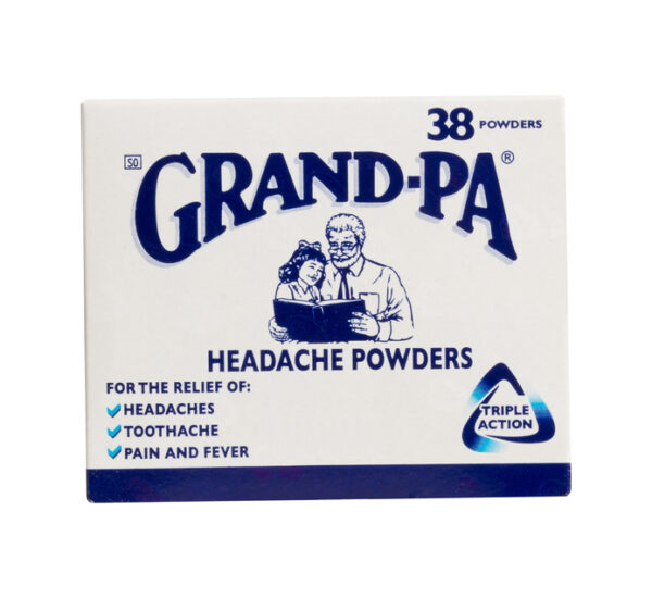 GrandPa Headache Powders 38s > TFS Wholesalers
