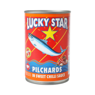 Lucky Star Pilchards in Sweet Chilli