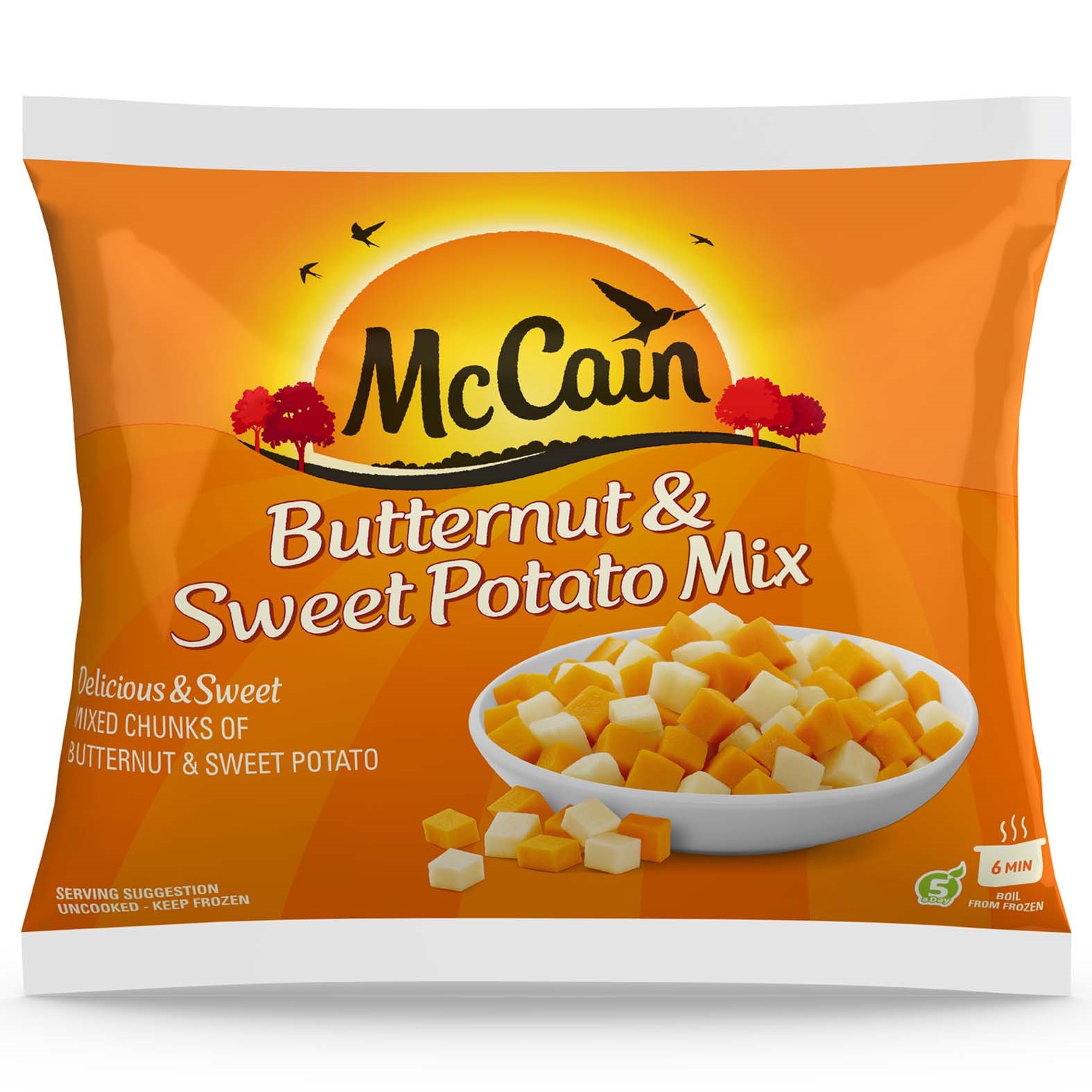 McCain Butternut & Sweet Potato Mix 750g > TFS Wholesalers