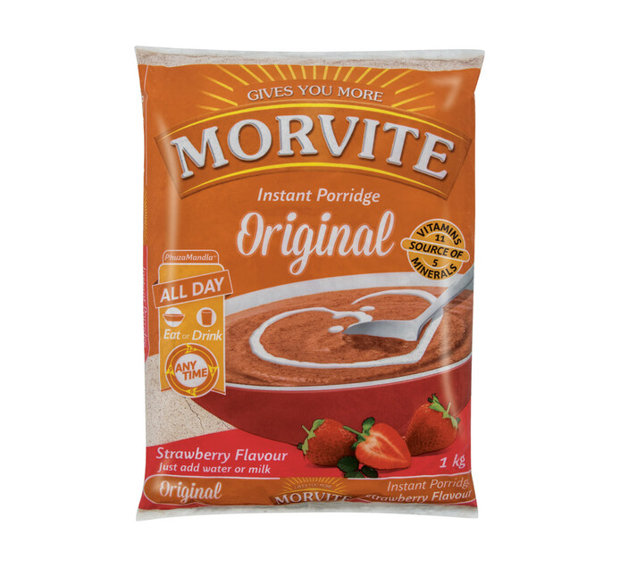 Morvite Porridge Strawberry