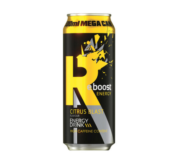 Reboost Energy Drink Citrus Blast 4x500ml > TFS Wholesalers