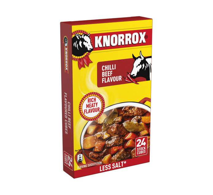 Knorrox Stock Cubes Chilli Beef 24's > TFS Wholesalers