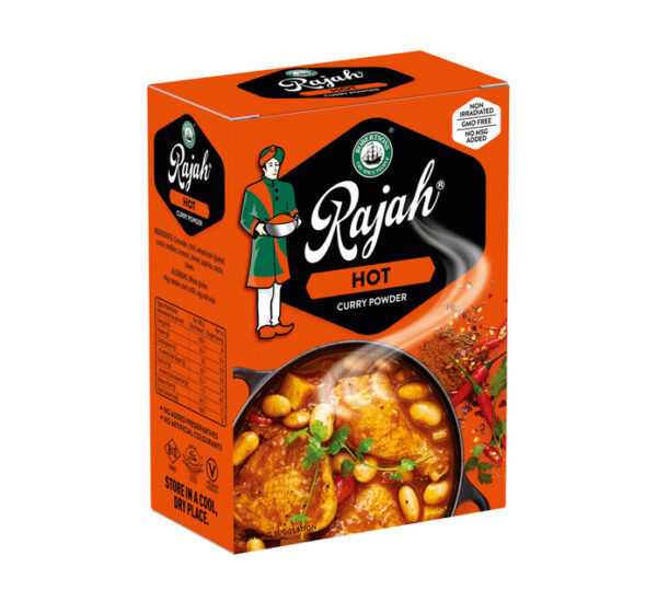 Rajah Curry Powder Hot 200g > TFS Wholesalers