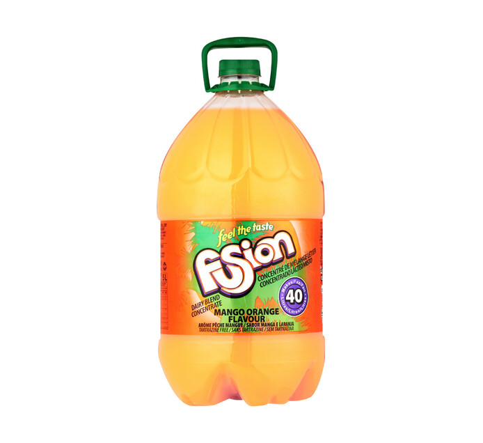 Fusion Dairy Blend Mango Orange Juice 5lt > TFS Wholesalers